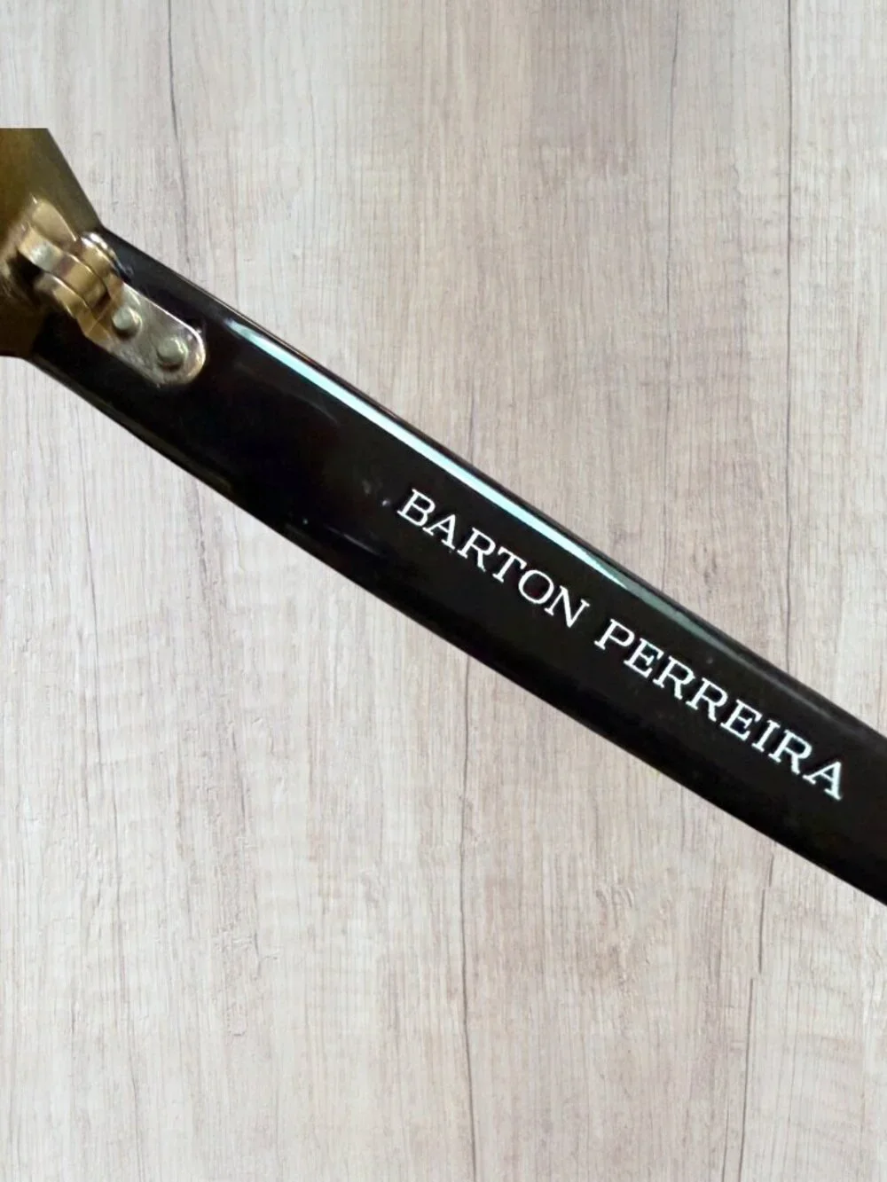 Barton Perreira Veronica Eyeglass Frames 50-15-143 BLT Tortoise Brown Optical